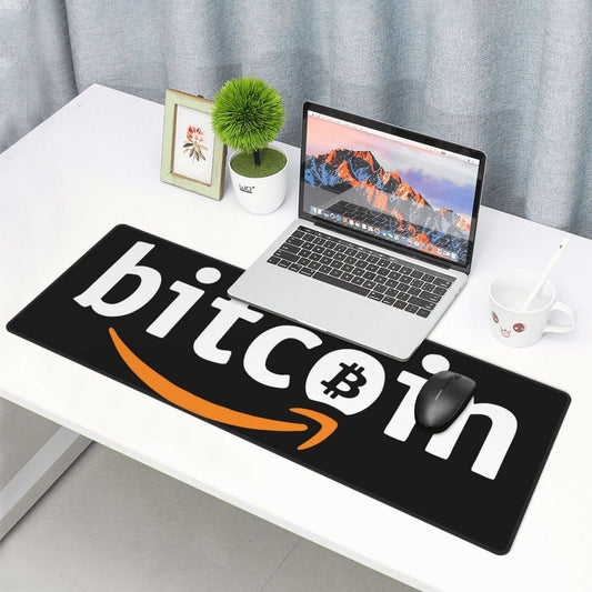 Bitcoin Large Office Desk Mat
