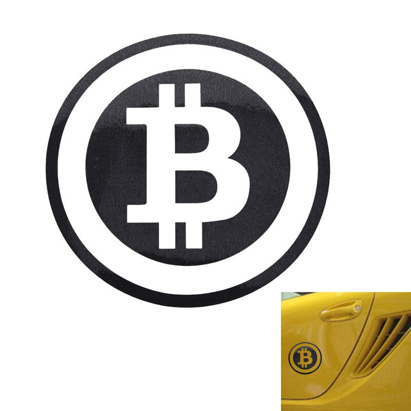 Bitcoin Car Body Sticker