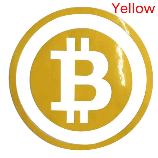 Bitcoin-Karosserieaufkleber