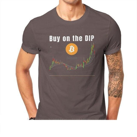 Bitcoin kaufen auf dem Dip-T-Shirt 19c