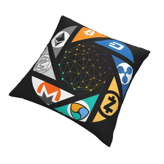 Cryptocurrency  Pillow Cover
