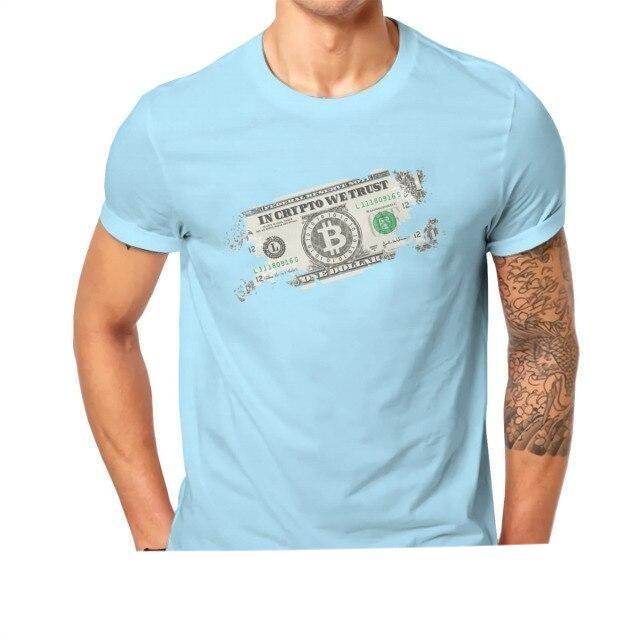 Bitcoin in Krypto vertrauen wir T-Shirt 12c