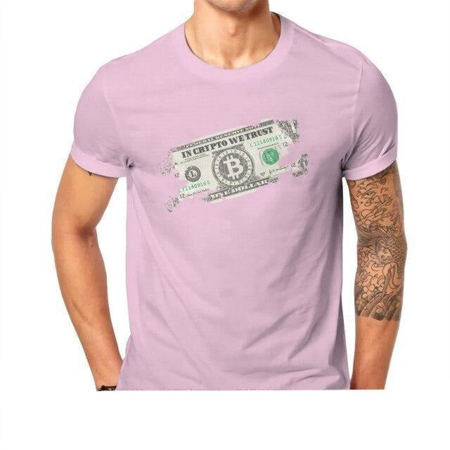 Bitcoin in Krypto vertrauen wir T-Shirt 12c