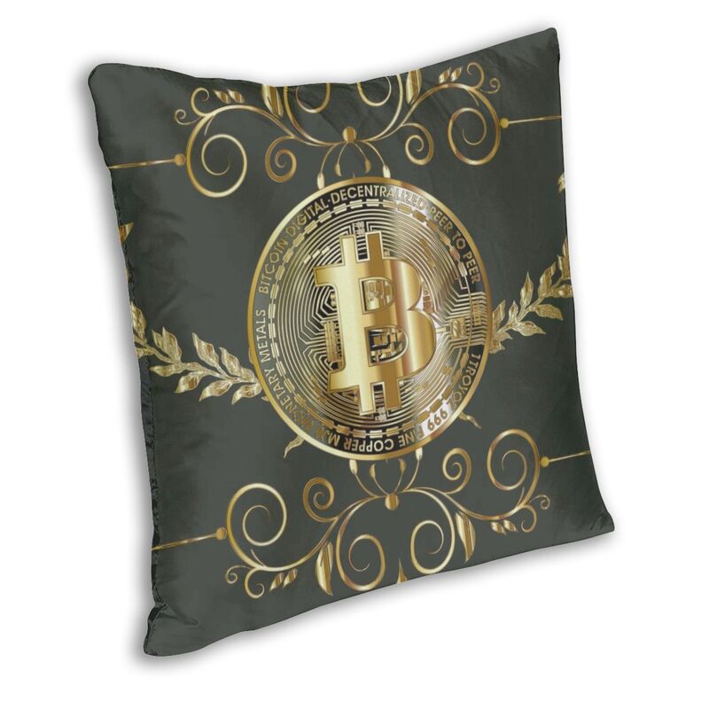 Bitcoin  Pillow Case