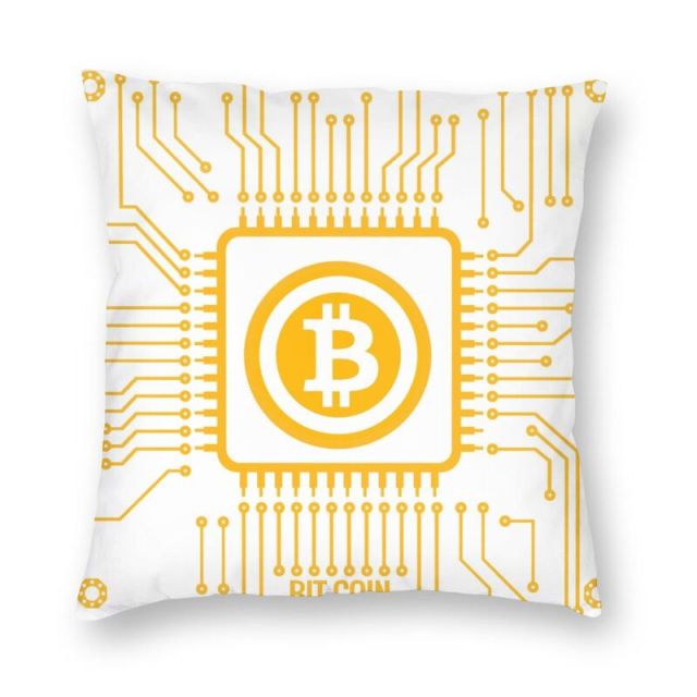 Bitcoin Crypto Pillow Cases
