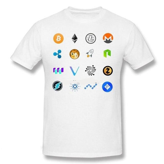 Bitcoin cryptocurrency  t-shirt 6c