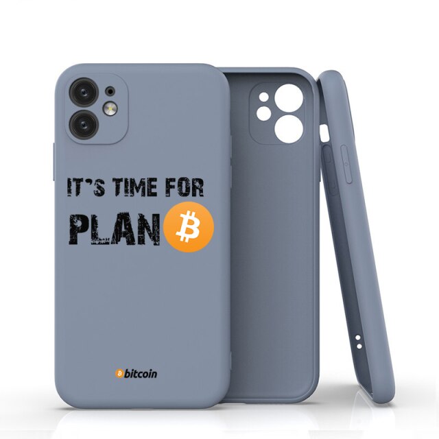 Bitcoin Plan B Case For iPhone