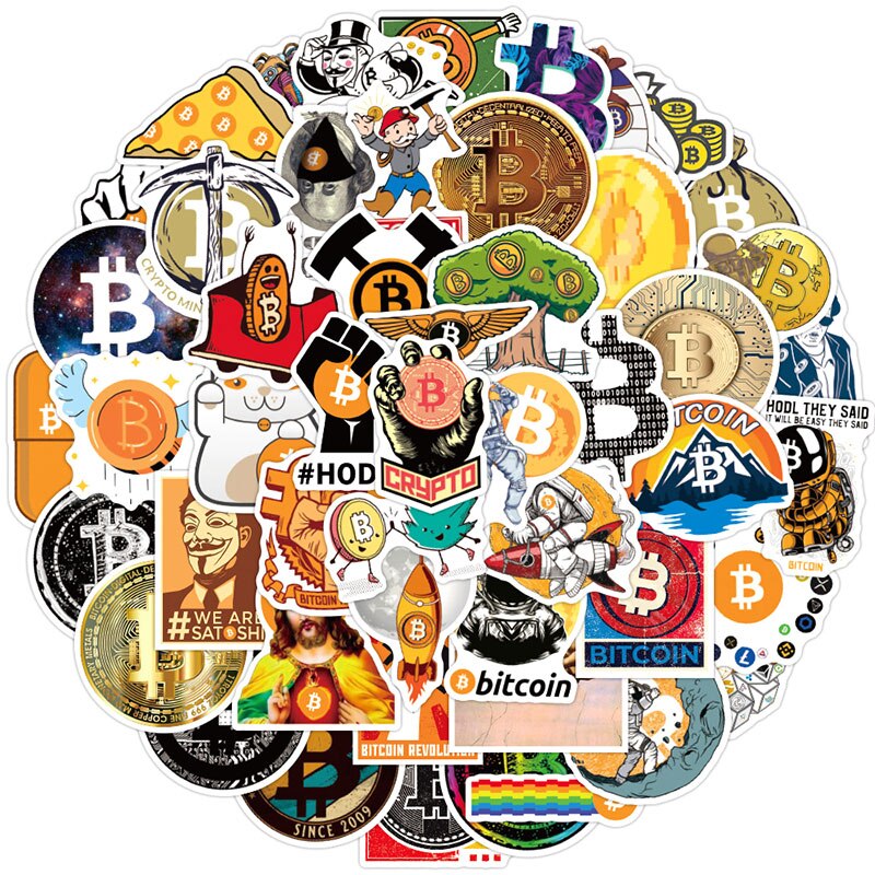 Bitcoin Stickers