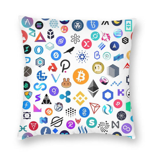 Cryptocurrency  Pillow Case