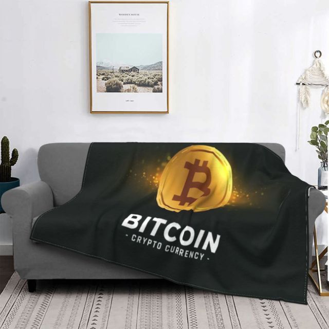 Bitcoin-Flanelldecke