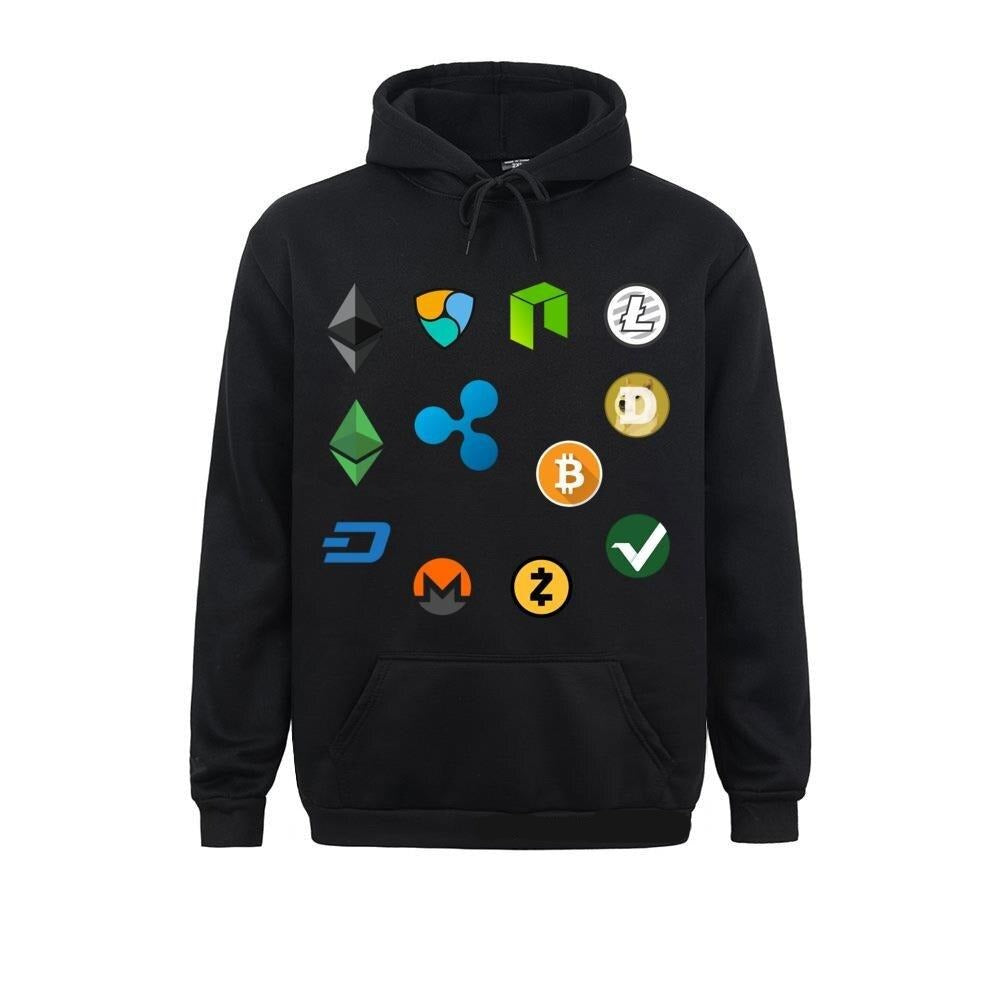 Cryptocurrency sweatshirt hoodies
