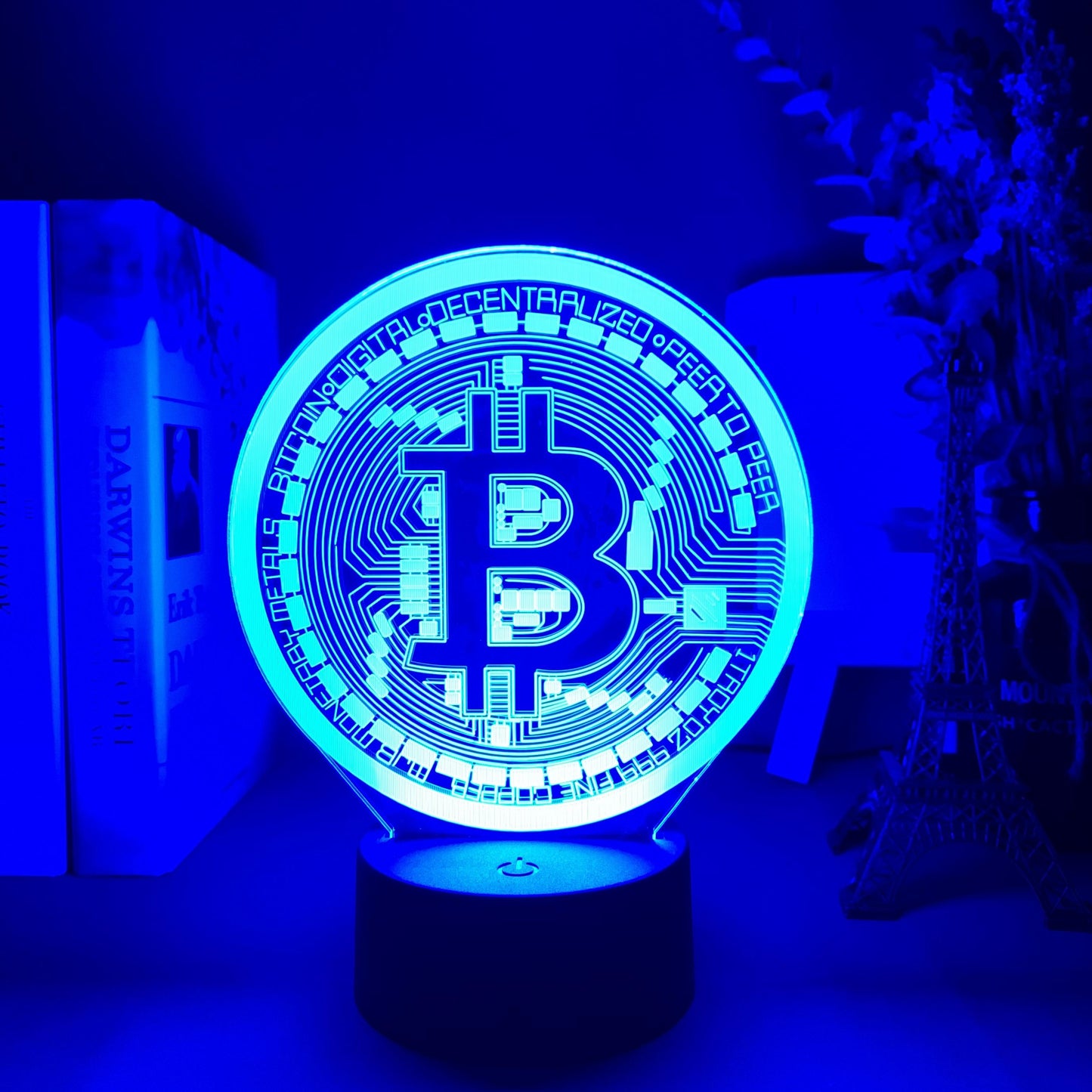 Bitcoin-LED-Licht
