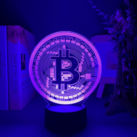 Bitcoin Led Light