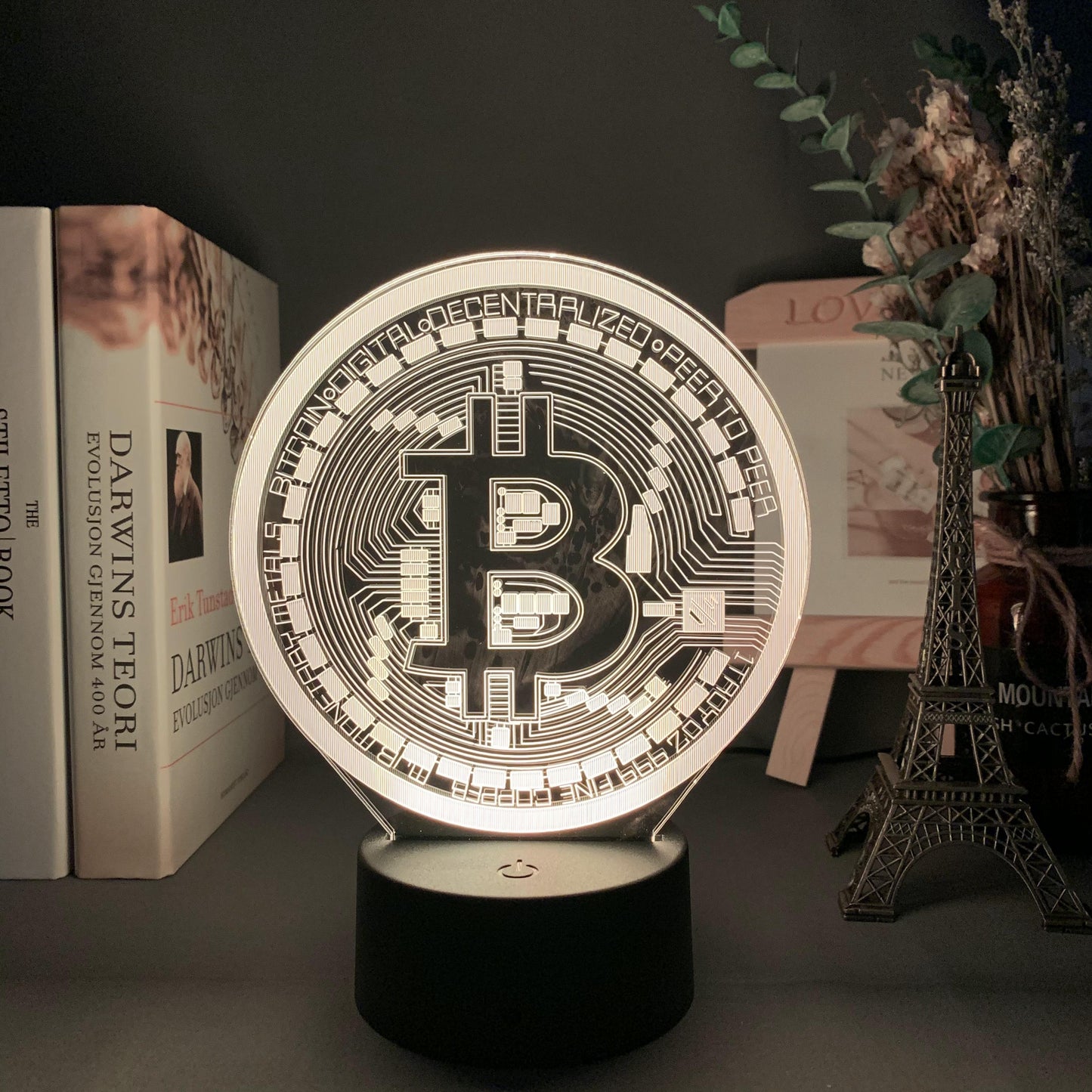 Bitcoin Led Light